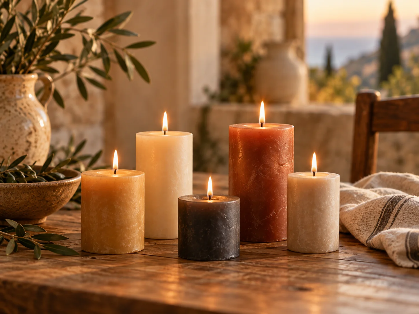 Velas: colores, usos y significados